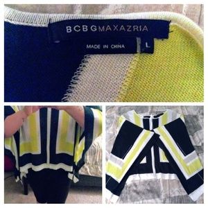 BCBMAXAZRIA Poncho sz-Large...like new condition!
